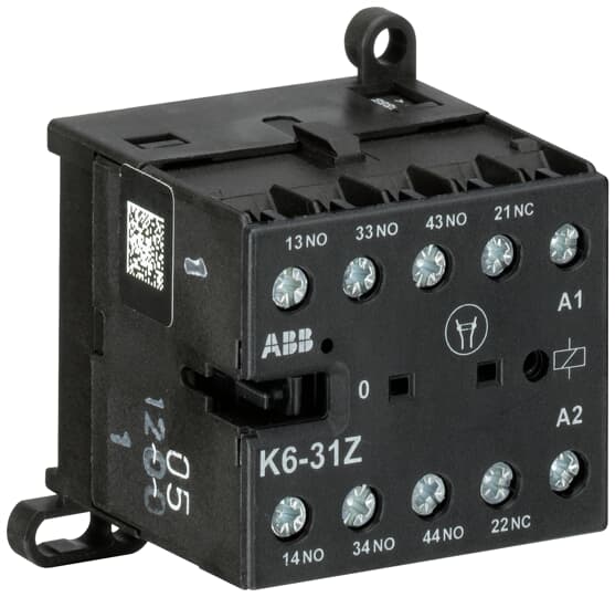 K6-31Z-80 Mini Contactor Relay 220-240V 40-450Hz