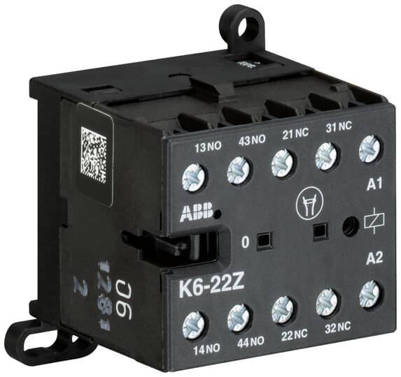 K6-22Z-80 Mini Contactor Relay 220-240V 40-450Hz