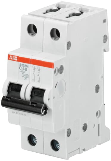 Miniature Circuit Breaker - S200M - 2P - D - 25 ampere