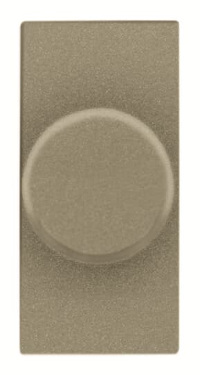 N2160.E CV - Resistive rotatory dimmer - 1M - Champagne