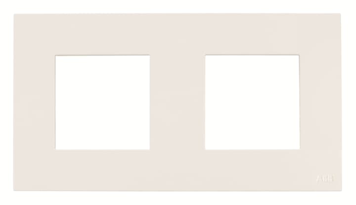 N2272.1 BL - Frame 2-gang / 2+2-modules - Basic - White