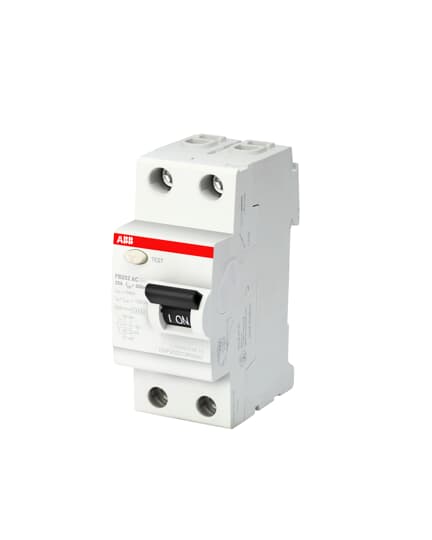 FB202 AC-40/0.03; Residual Current Circuit Breaker; 2P; 40A; 30mA; AC-Type