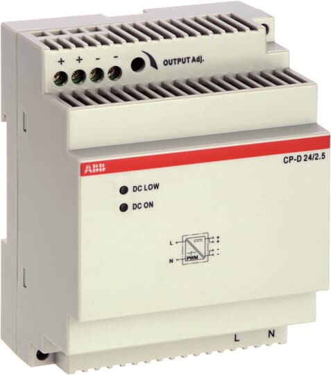CP-D 24/2.5 Power supply In: 100-240VAC Out: 24VDC/2.5A