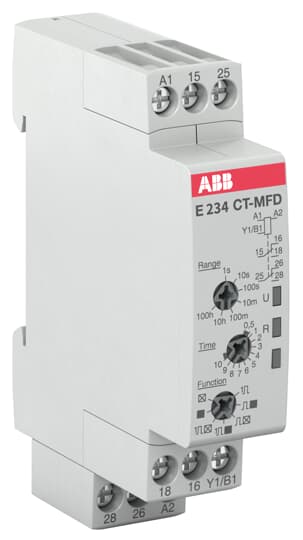 CT-MFD.21 Time relay, multifunction 2c/o, 12-240VAC/DC