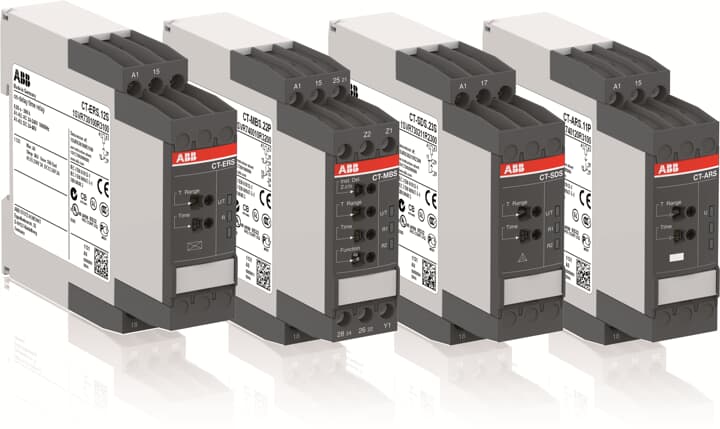 CT-MFS.21 Time relay, multifunction 2c/o, 24-240VAC/DC