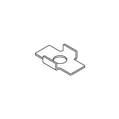JSM B8C Centering plate M8 Steel galvanized