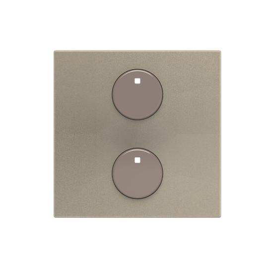 SR-2-N2CV - Cover plate - free@home 1-gang sensors - 2M - Champagne