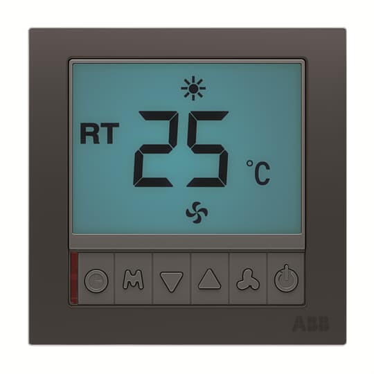 AM42086-SB Thermostat 2 pipe w/display