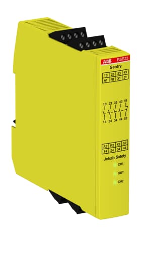 Safety/Expansion Relay Sentry BSR23 24VDC - 24 2H No unit - 4 NO + 1 NC - No Time Delay