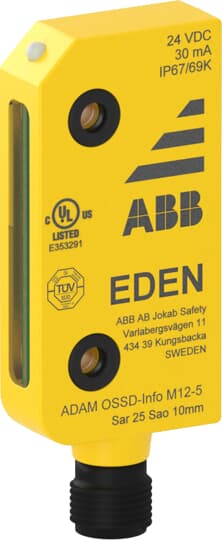 Adam OSSD-Info M12-5 connector