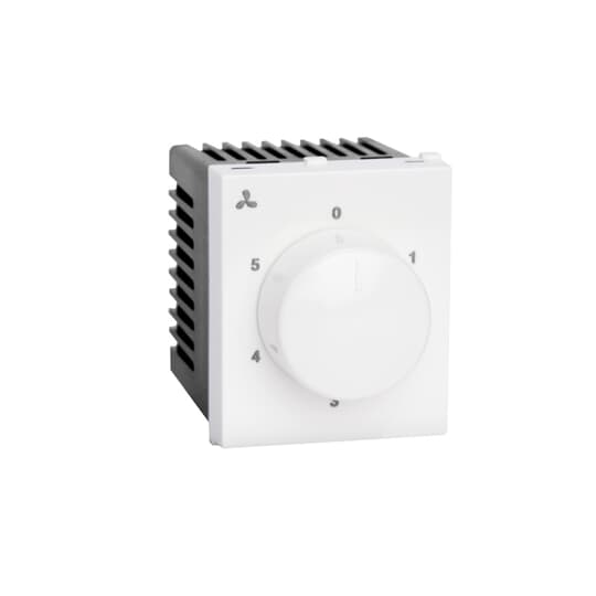 Fan Regulator 5 Step, Adiya -  2Module (Adiya White)