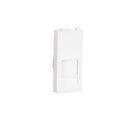 RJ11 Telephone Jack, Adiya -  1Module (Adiya White)