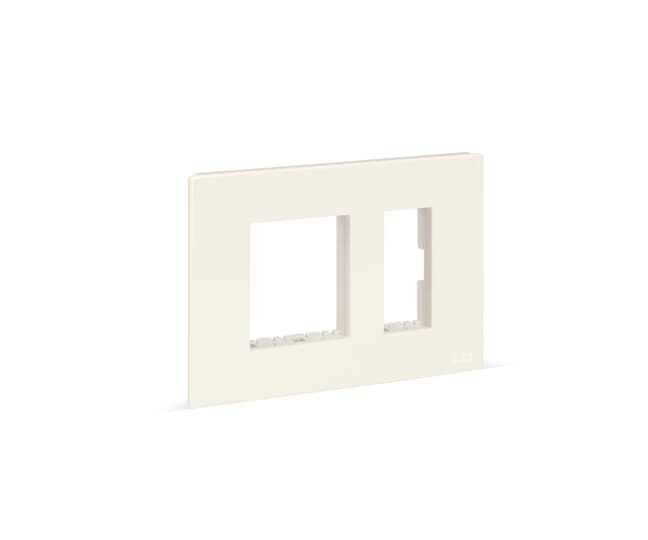 Plate, Tvisha -  3Module (Tvisha White)