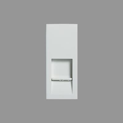 RJ45 CAT 6 Computer Data Socket, Snieo -  1Module (Snieo White)