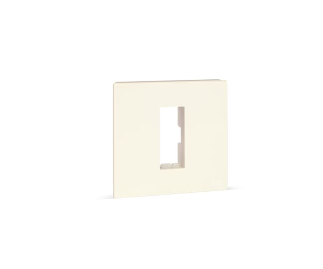 Plate, Tvisha -  1Module (Tvisha White)
