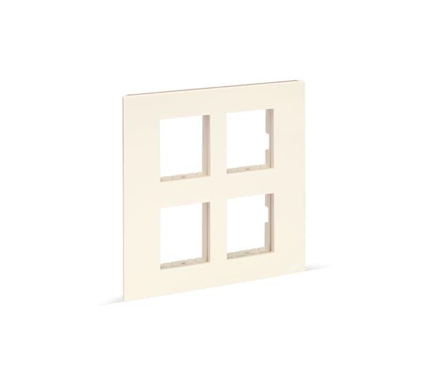 Plate, Tvisha Antibacterial -  8Module Square (Tvisha White)
