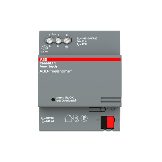PS-M-64.1.1 Power Supply, 640 mA, MDRC