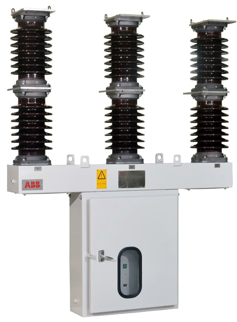OVB-VBF 36 kV, 2000 A, 26.3 kA, control voltage 110VDC, with CB mounting structure