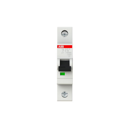 Miniature Circuit Breaker - S200M - 1P - C - 10 ampere