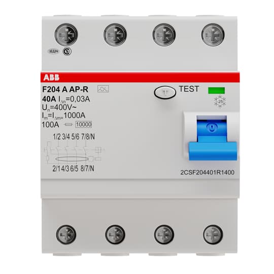 F204 A-40/0,03 AP-R Residual Current Circuit Breaker