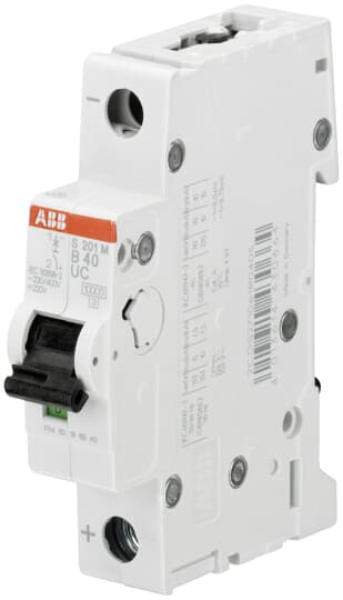 Miniature Circuit Breaker - S200MUC - 1P - C - 2 ampere