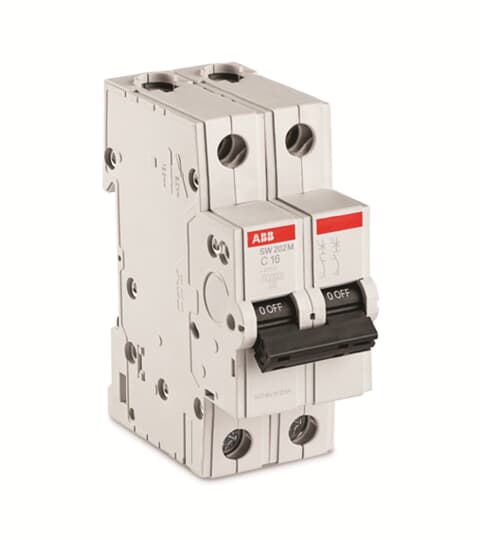 SW202M-C6 Miniature Circuit Breaker C-Char.,10kA,6A,2P
