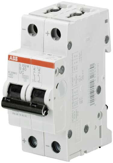 Miniature Circuit Breaker - S200MUC - 2P - B - 6 ampere