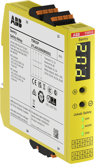 Sentry TSR10P Safety relay